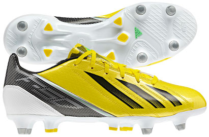 Adidas F10 TRX SG Football Boots Vivid Yellow/Green
