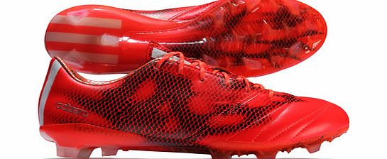 Adidas F50 adiZero Leather FG Football Boots Core Solar