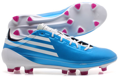 Adidas F50 adizero TRX FG Football Boots Cyan/White