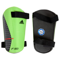 adidas F50 Lite Shinpads - Macaw/Black/Red.