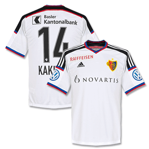 Adidas FC Basel Away Sponsored Katakani Shirt 2014 2015