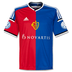 Adidas FC Basel Home Shirt 2014 2015