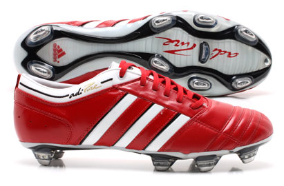 Adidas Football Boots Adidas adiPURE II TRX SG Football Boots Uni Red/White