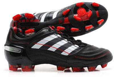 Adidas Football Boots Adidas Predator X AG Football Boots Black/Red/White