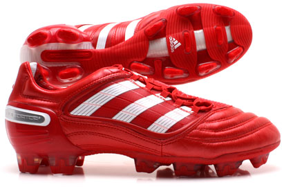  Predator X DB FG Football Boots Red/White