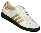 Adidas Forest Hills White/Gold Leather Trainers