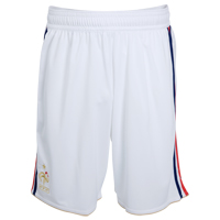 Adidas France Home Short 2009/10 - White/Mid Blue/Red.