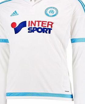 Adidas France Olympique de Marseille Home Shirt 2015/16 - Long
