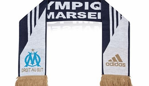 Adidas France Olympique de Marseille Scarf - Mens White G83908