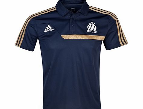 Adidas France Olympique de Marseille Training Polo - Mens Lt