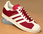 Adidas Gazelle 2 Bordeaux/Bone Material Trainers