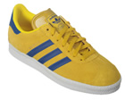 Gazelle 2 Yellow/Blue Suede Trainers