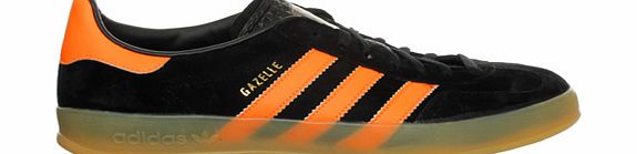 Adidas Gazelle Indoor Black Suede Trainers
