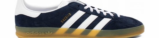 Adidas Gazelle Indoor Navy/White Trainers