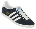 Adidas Gazelle OG Black/White Suede Trainers