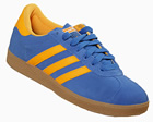 Adidas Gazelle Skate Blue/Yellow Suede Trainers