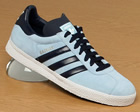 Adidas Gazelle Sky Blue/Navy Suede Trainers