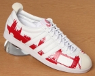 Adidas Gazelle Vintage White/Red Leather