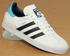 Adidas Gazelle White/Navy (England) Leather