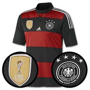 Adidas Germany Away 4 Star Shirt Boys 2014 2015