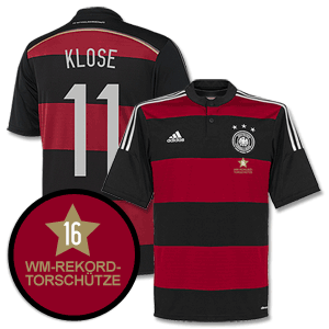 Germany Away Klose Shirt 2014 2015 Inc WC Record