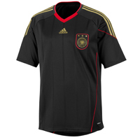 Adidas Germany Away Shirt 2010/11 with Podolski 10