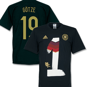 Adidas Germany Berlin Homecoming T-Shirt with Gotze 19