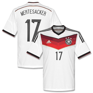 Adidas Germany Home Mertesaker Shirt 2014 2015