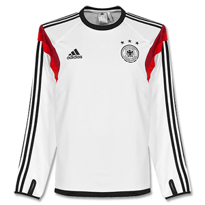 Adidas Germany Training Top 2014 2015 White/Black