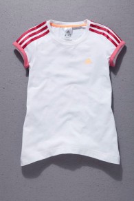 Adidas Girls Reload Drop Hem T-Shirt