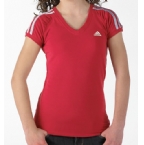 adidas Girls YG Winter T-Shirt Rave Pink