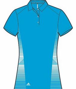 Adidas Golf Adidas Ladies ClimaChill Block Print Polo Shirt