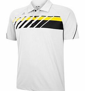 Adidas Golf Adidas Mens Adizero Graphic Print Mesh Polo