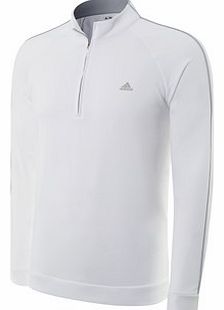Adidas Golf Adidas Mens ClimaLite 1/4 Zip Contrast Pullover