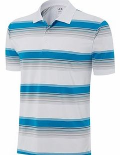 Adidas Golf Adidas Mens ClimaLite Merch Stripe Polo Shirt 2014