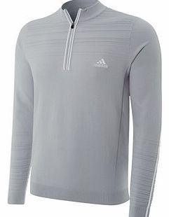 Adidas Mens Textured Half Zip Sweater 2014