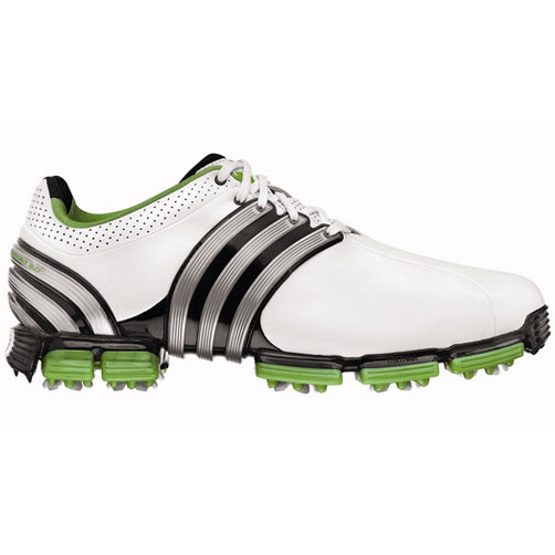 Adidas Tour 360 3.0 Golf Shoes White/Black/Rave