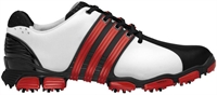 Adidas Golf Adidas Tour 360 4.0 Golf Shoes - White/Black/Red