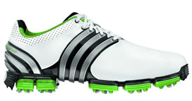 adidas Golf Shoe Tour 360 3.0 White/Silver/Green