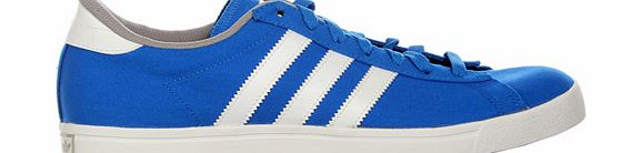 Adidas Greenstar Blue/White Canvas Trainers