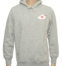 Grey and#39;Trainerand39; Hooded Sweatshirt
