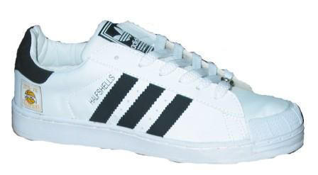 Adidas Half Shells White Black