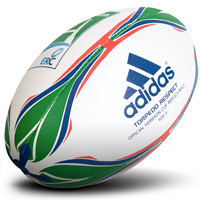 Adidas Heineken Cup Rugby Ball - White/Fairway.