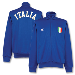 Adidas Heritage Italy Track Top - blue
