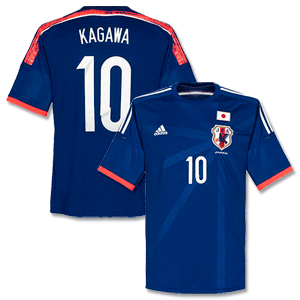 Adidas Japan Home Kagawa No.10 Kids Shirt 2014 2015