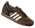 Adidas Jogging Brown/White Nylon Trainers