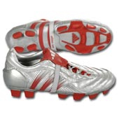 Adidas Junior Predator Pulse Beckham TRX FG - Silver/Red.