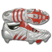 Adidas Junior Predator Pulse Beckham TRX SG - Silver/Red.