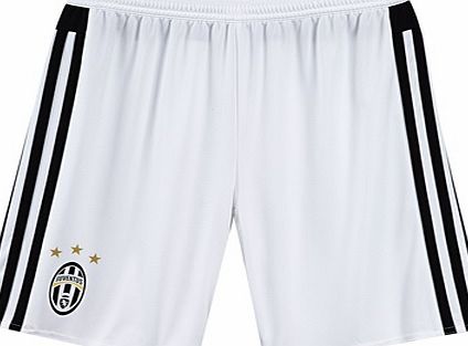 Adidas Juventus Home Shorts 2015/16 Kids White S12858