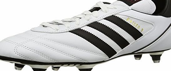 adidas Kaiser 5 Cup, Mens Football Boots, White (Ftwr White/Core Black/Core Black), 10 UK (44.5 EU)